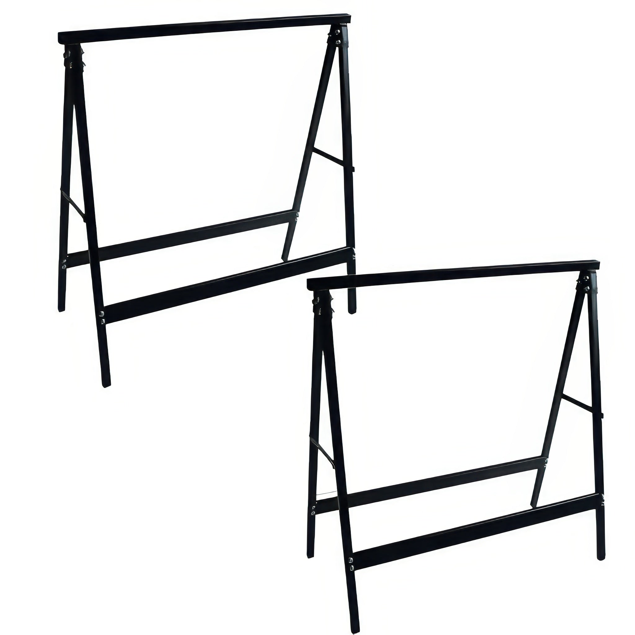 DL Wholesale Non-Adjustable Saw Horse Tray Stands