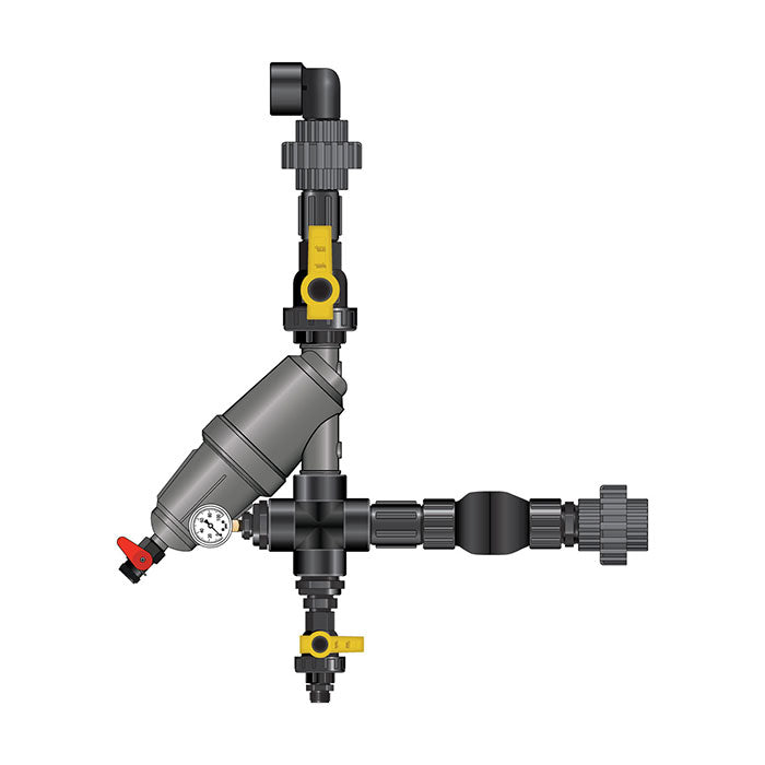 Dosatron Hi-Flo Nutrient Delivery System Kit for HGV Nutrients - 2 Dosers
