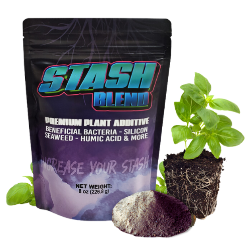 Stash Blend Premium Plant Additive.