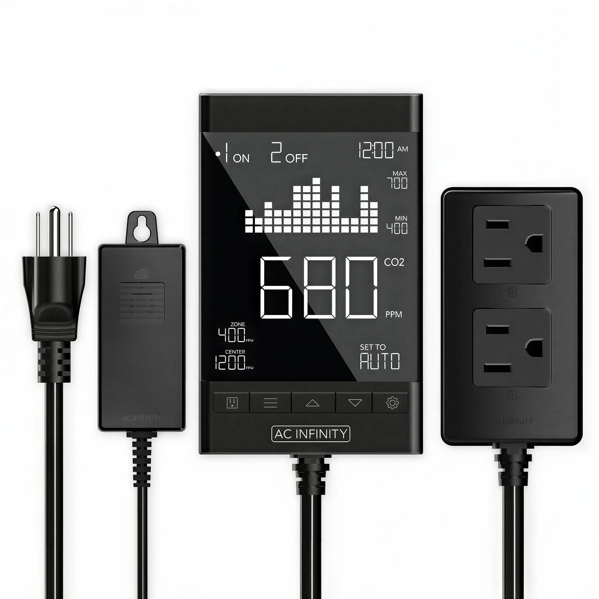 AC Infinity CO2 Controller for Regulators & Inline Fans