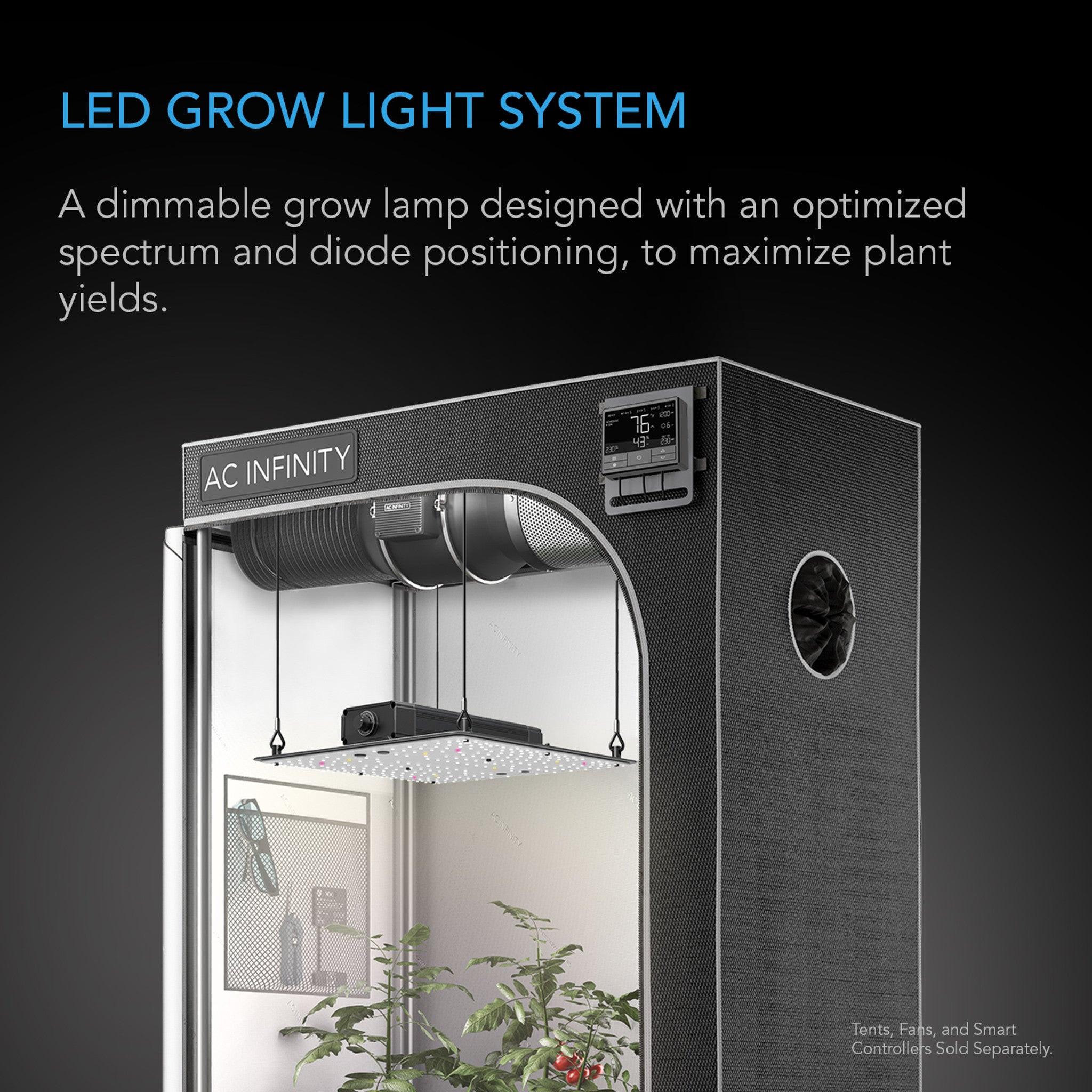 AC Infinity IONBOARD S44 400W Full Spectrum LED Grow Light