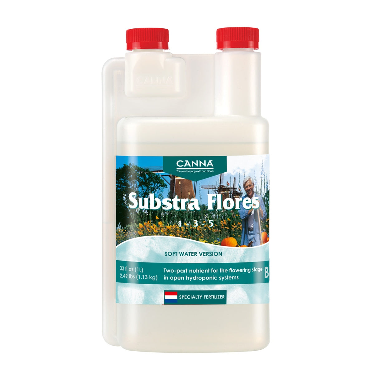Canna Nutrients Substra Soft Water Flores B, 5 Liter