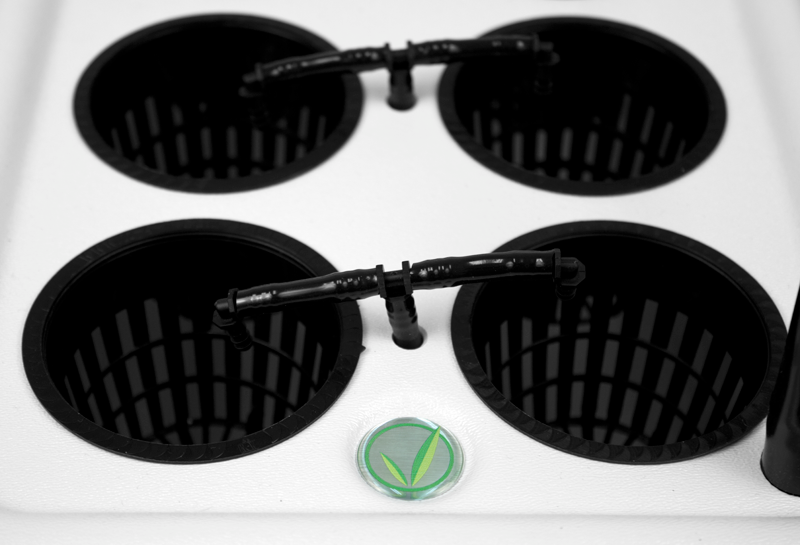 8 plant hydroponic system SuperCloset SuperPonics 8 Plant Hydroponic Grow System