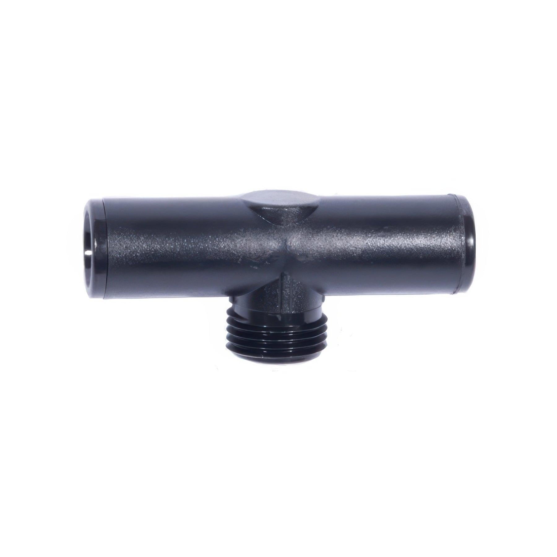 DIG Compression Swivel Tee Fitting, Blue