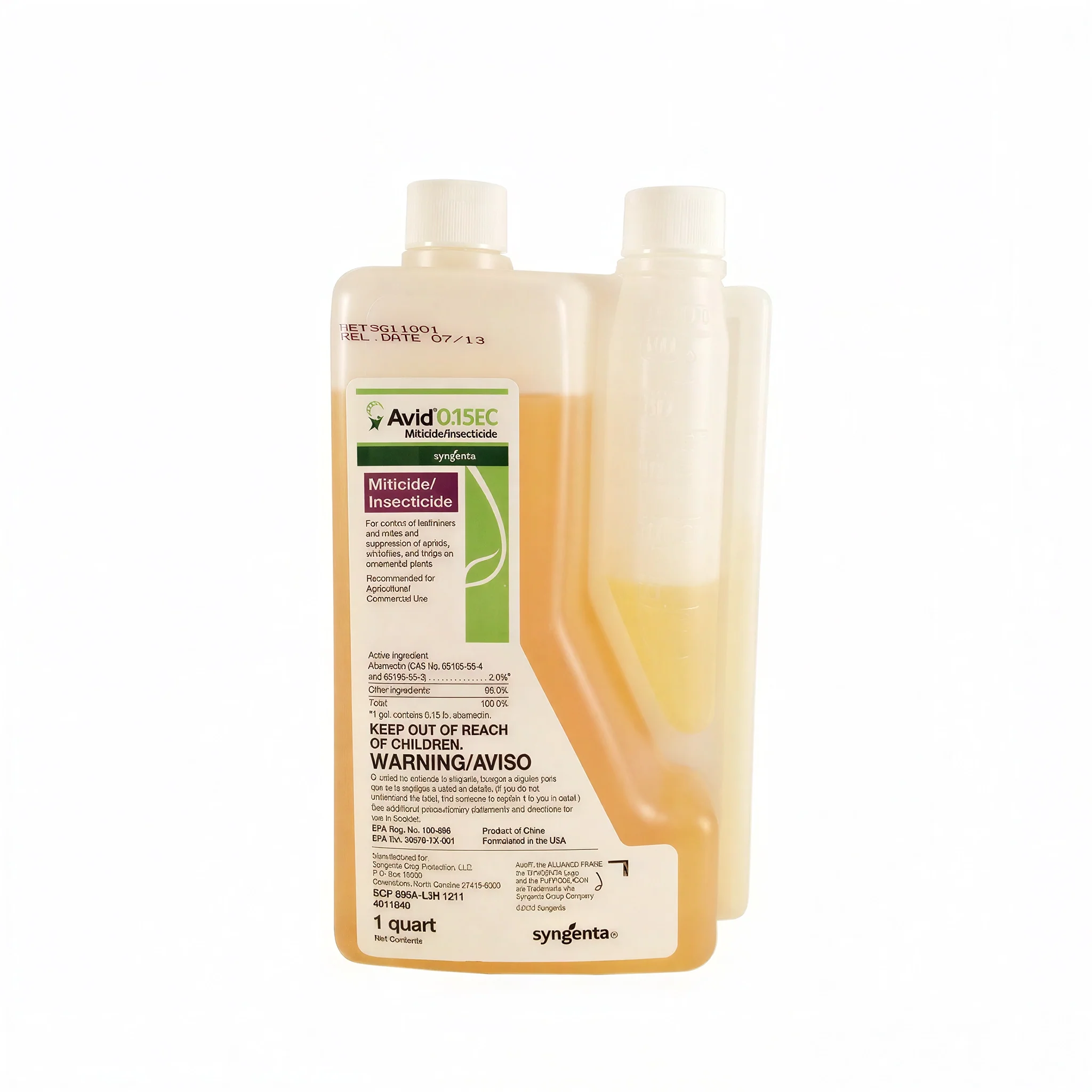 Syngenta Avid .15 EC Miticide & Insecticide