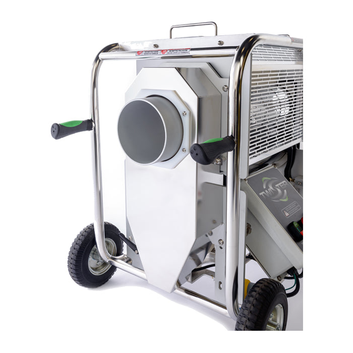 Twister T2S Trimming Machine with Leaf Collector Vacuum & Standard Tumbler