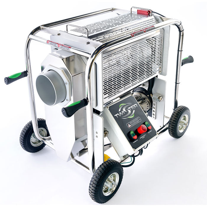 Twister T2S Trimming Machine with Leaf Collector Vacuum & Standard Tumbler