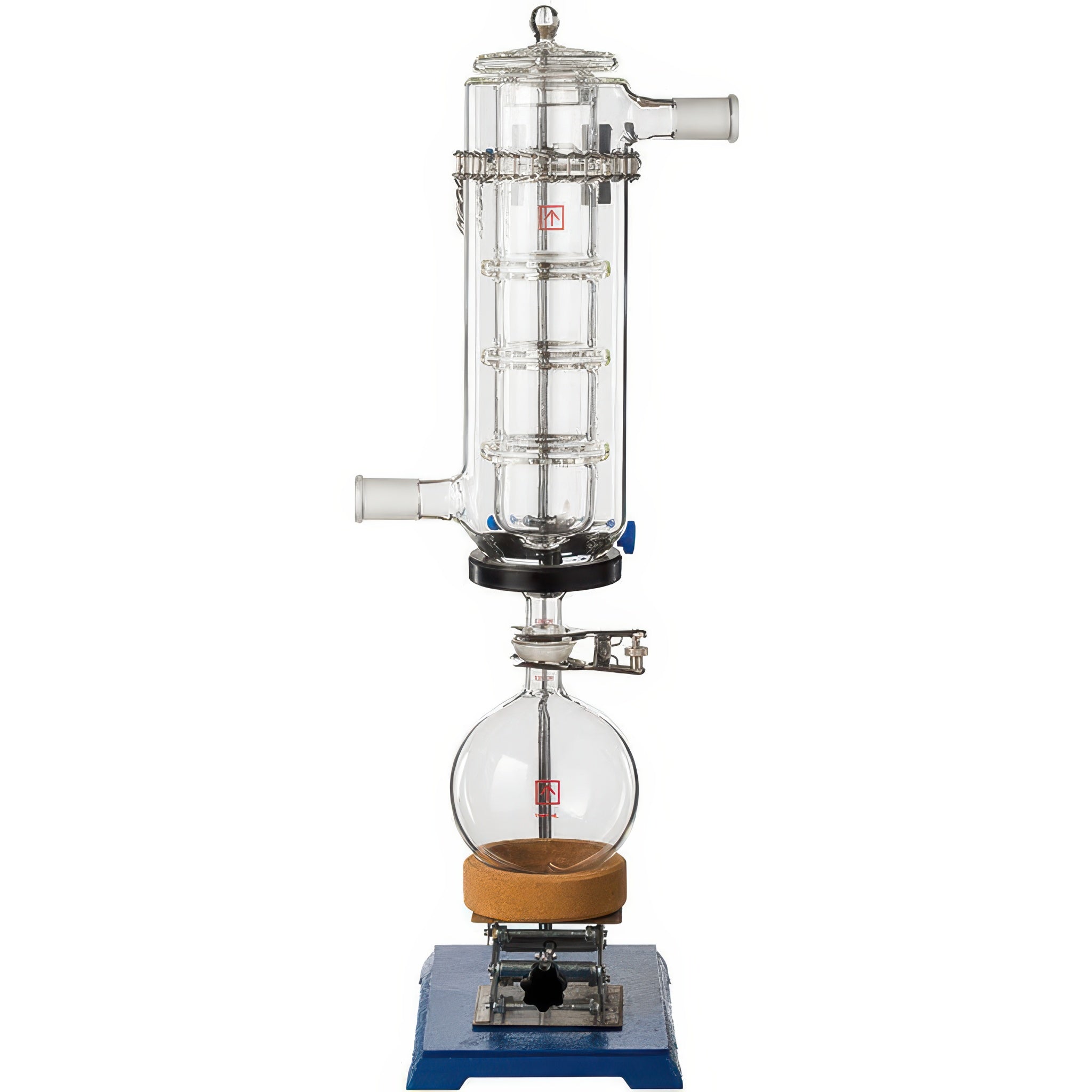 Across International Larger ID T1 Glass Vacuum Cold Trap with 24/40 Joints