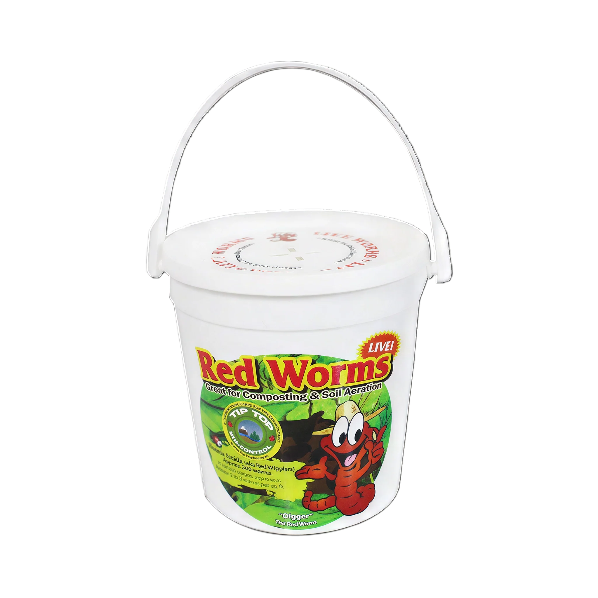Tip Top Bio-Control Red Worms, 1/4 lb