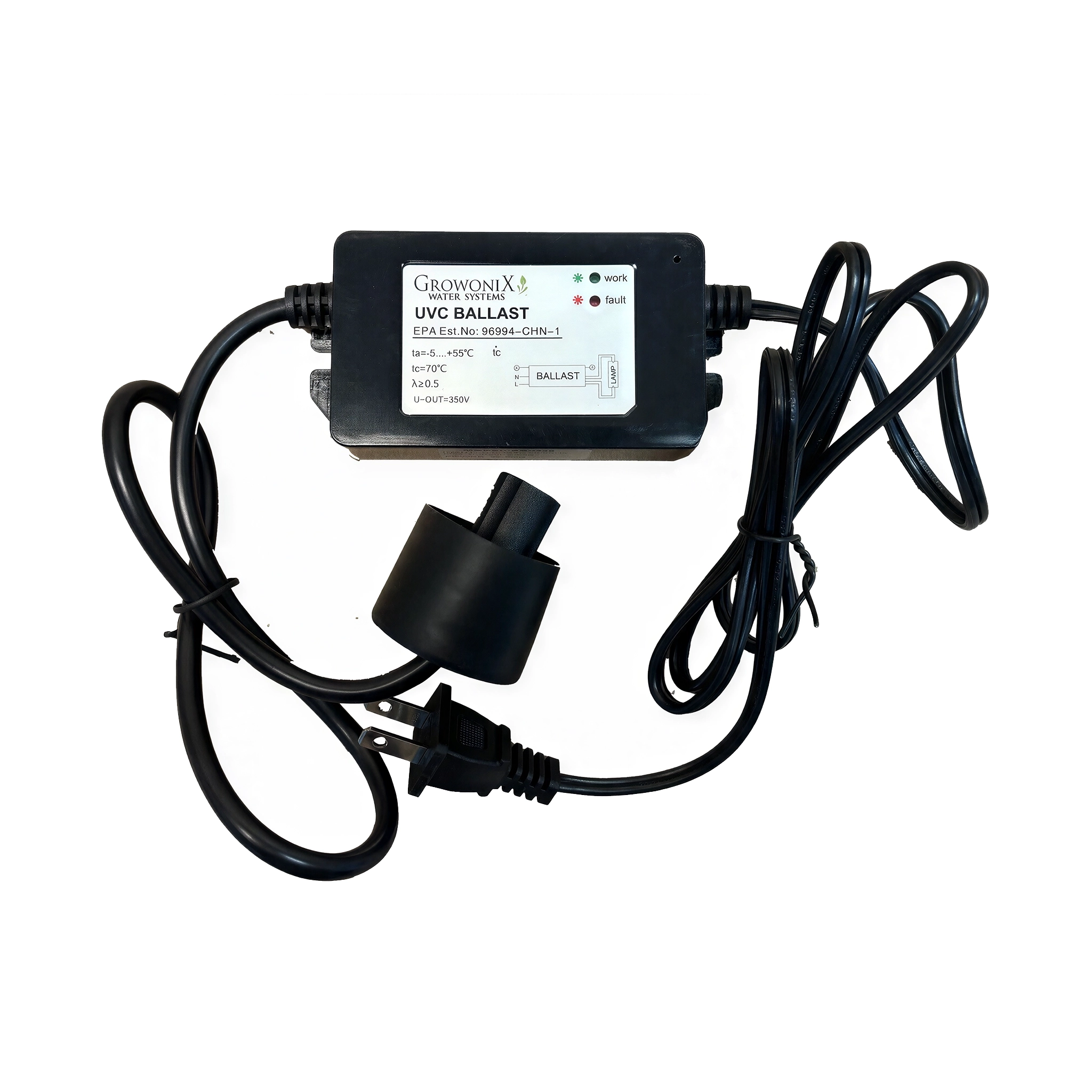 GrowoniX Replacement Ballast for 6 GPM UV Systems