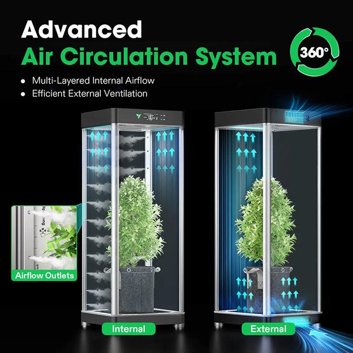single plant hydroponic grow box VGrow All-in-One Smart Grow Box