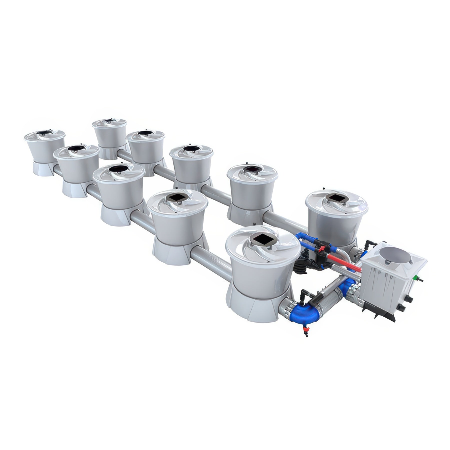 Alien Hydroponics V-System 10 Pot RDWC Hydroponic System
