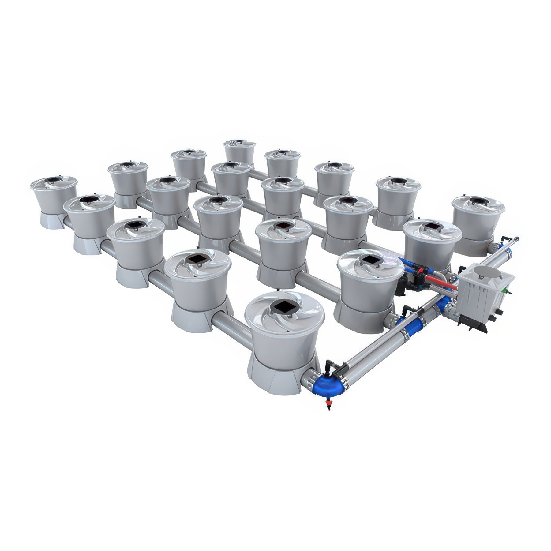 Alien Hydroponics V-System 20 Pot RDWC Hydroponic System