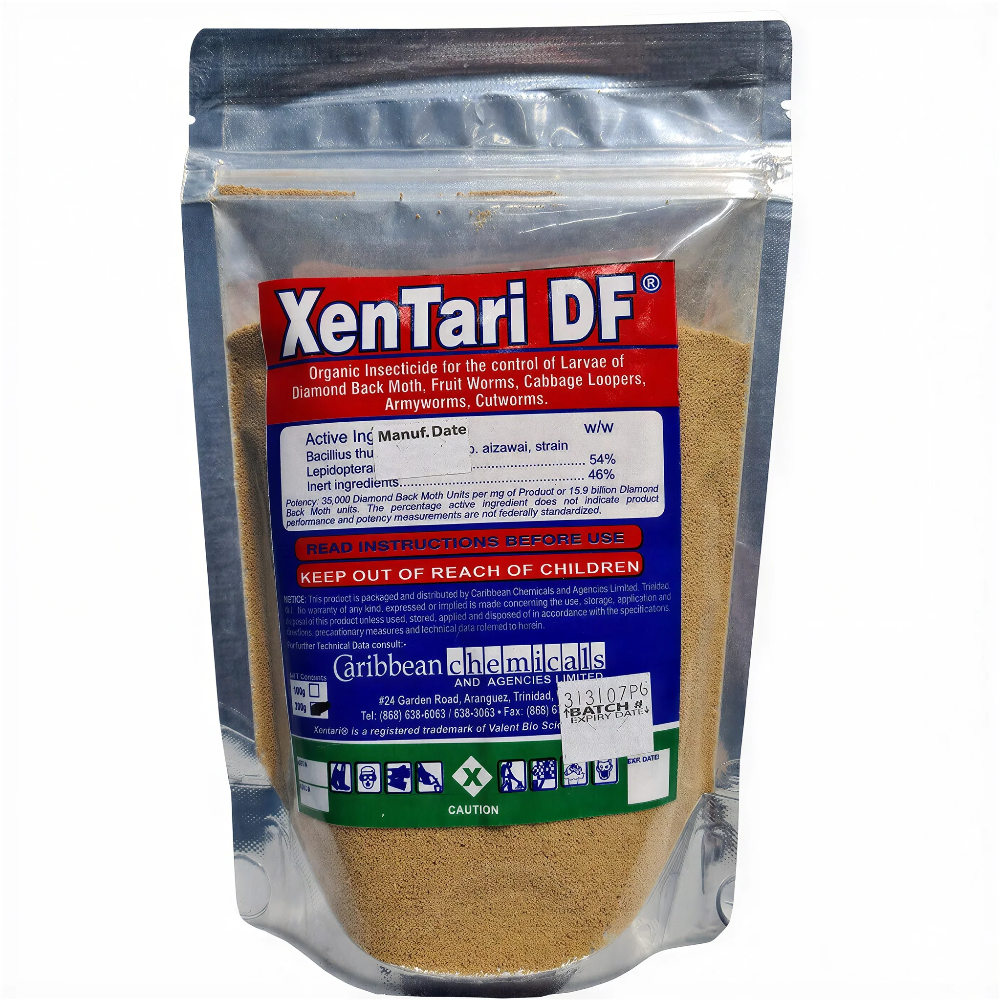 Valent BioSciences XenTari Organic Insecticide, 1 lb