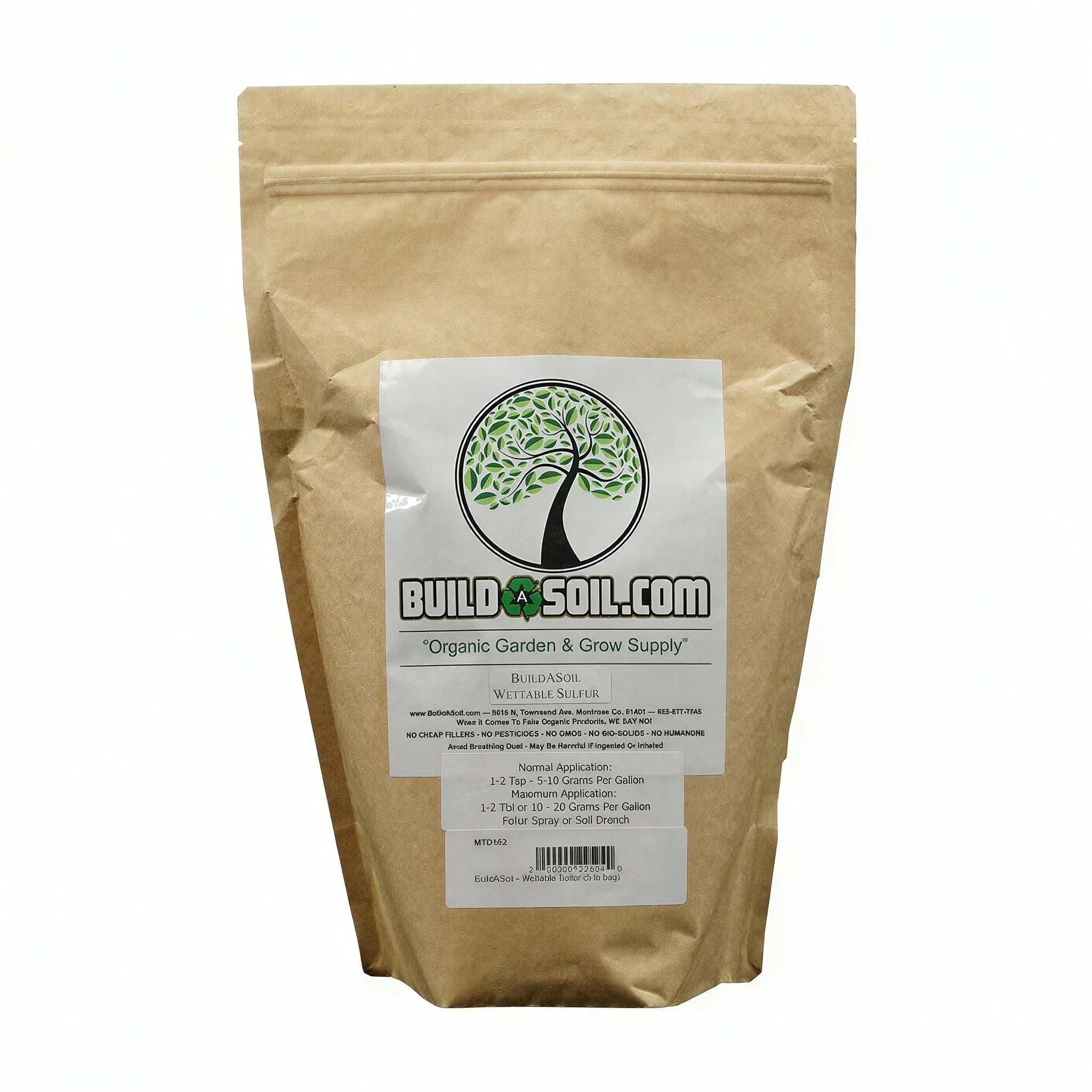 BuildASoil Wettable Sulfur