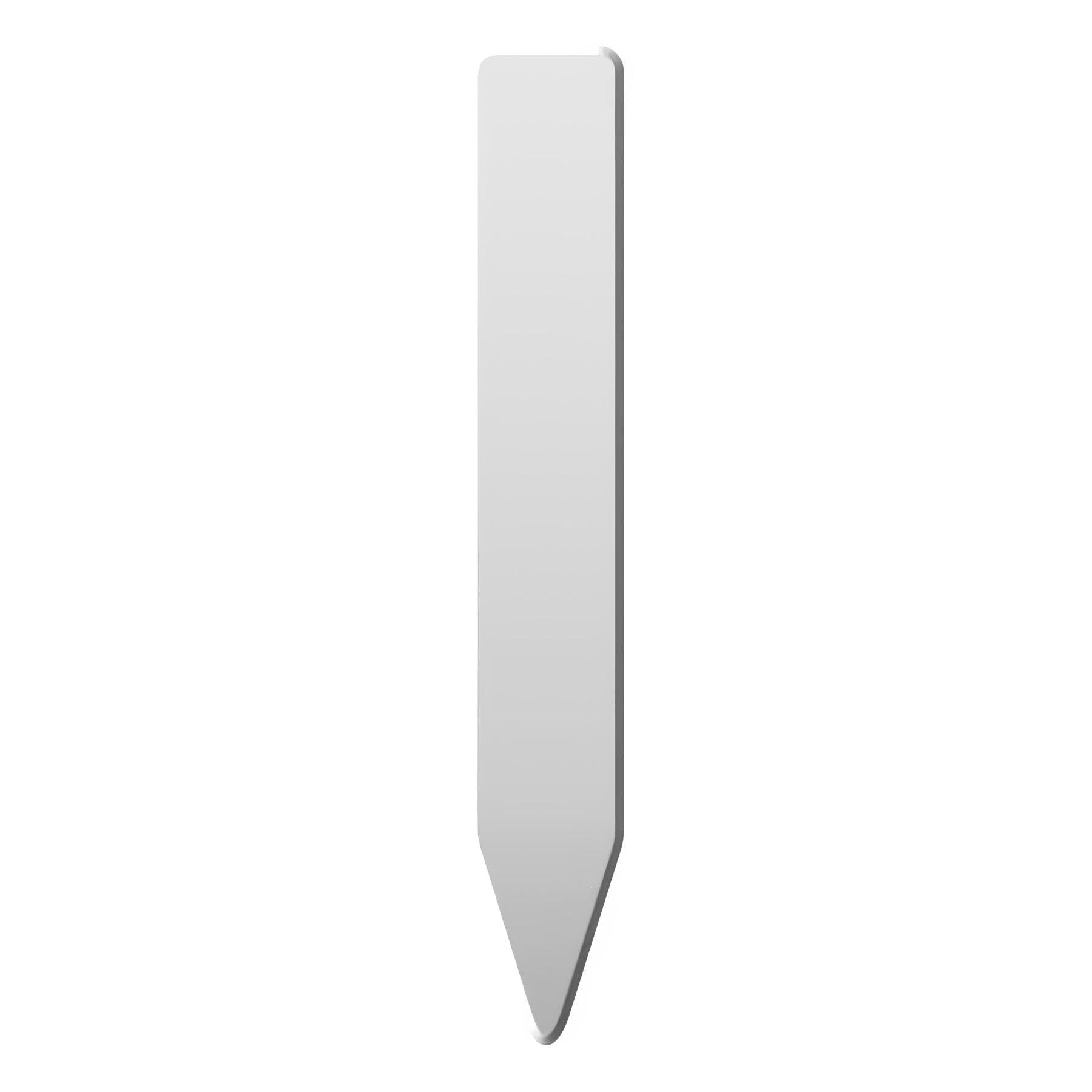 Grow1 Plant Stake Labels, 4'' x 5/8'', Case of 1000, White