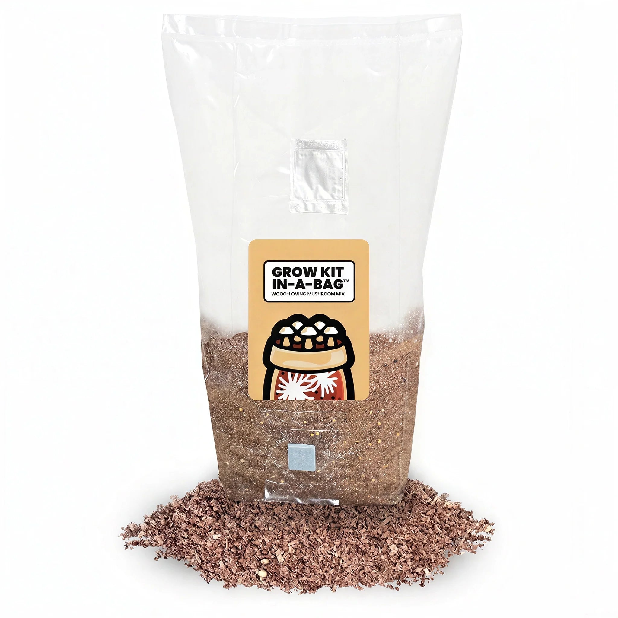 Mushroom Supplies Wood-Loving All In One Mushroom Grow Kit In-A-Bag, 3 lbs