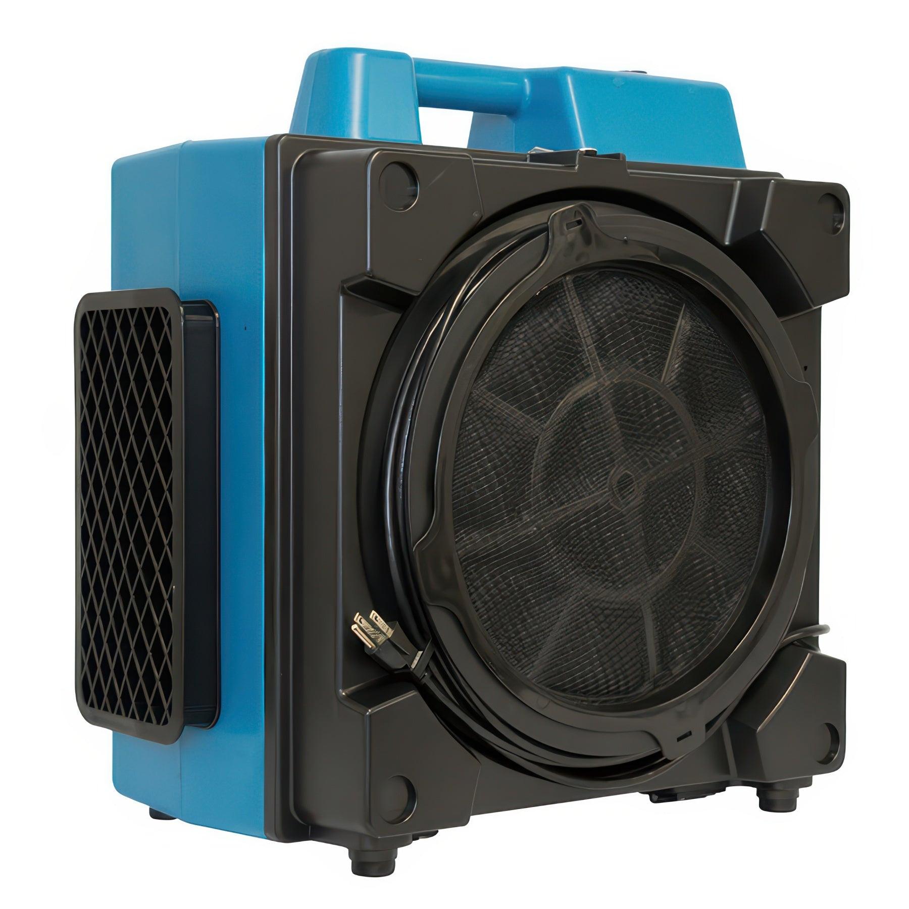 XPOWER X-3580 Professional 4-Stage HEPA Air Scrubber, 1/2 HP, 600 CFM
