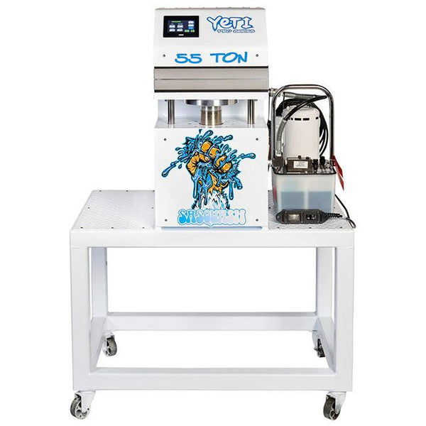 Sasquash Yeti Pro Series 55 Ton Rosin Press with Electric Pump