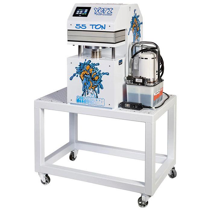 Sasquash Yeti Pro Series 55 Ton Rosin Press with Electric Pump