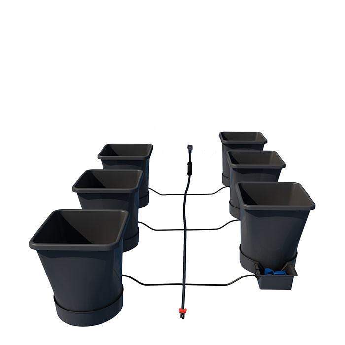 Autopot 6 Pot XL Watering System with 6.6 Gallon Pots, (No Tank ...