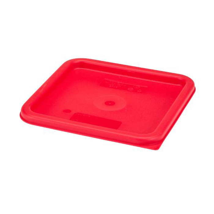 Cambro Square Food Storage Lid, 8 Quart - Red Measuring Cups ...