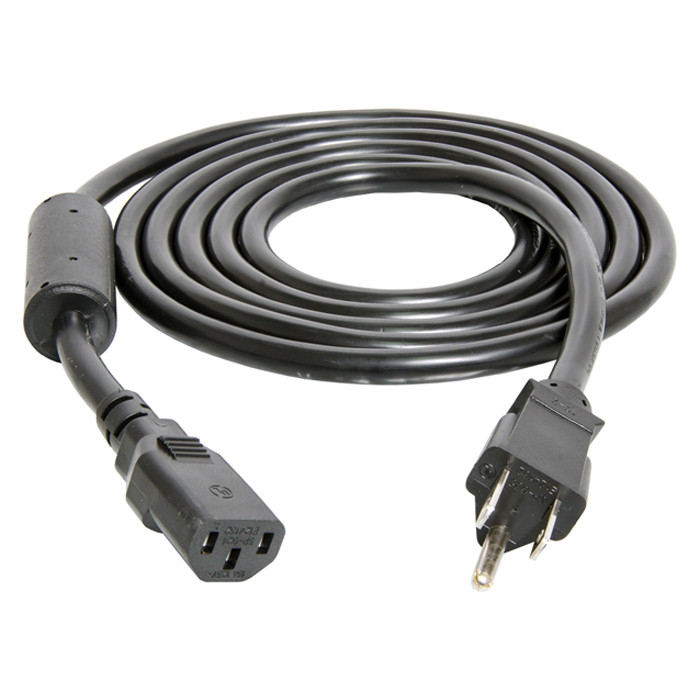 Hydrofarm 8' PH/XT Power Cord with Ferrire Ring 16 AWG, 120 Volt Lamp ...