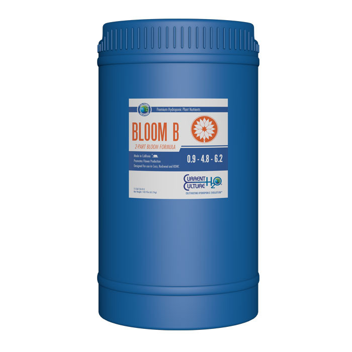 Cultured Solutions Bloom B, 15 Gallon Hydroponic Nutrients Nutrients