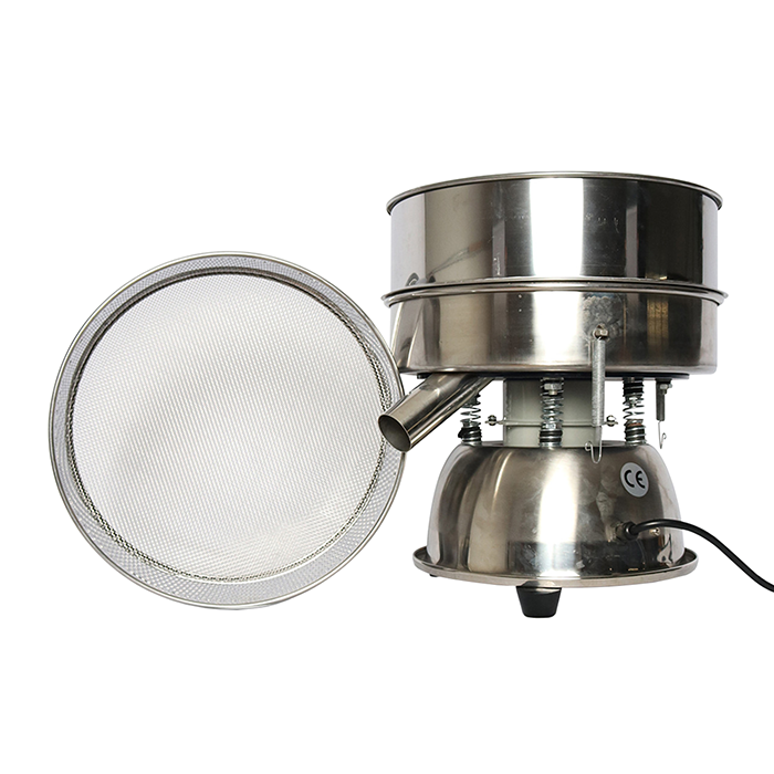 Electric Vibrating Sieve Machine Automatic Sifter Shaker Stainless Steel