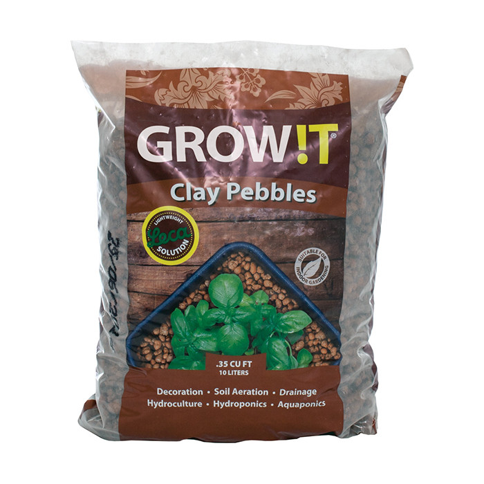 Growt Clay Pebbles 4mm 16mm 10 Liters Clay Pebbles And Growstones