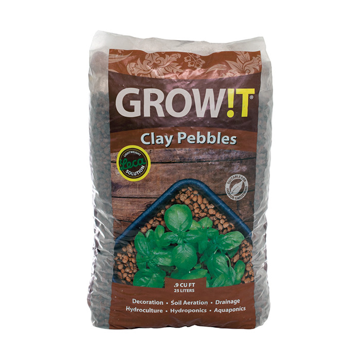 Growt Clay Pebbles 4mm 16mm 25 Liters Clay Pebbles And Growstones