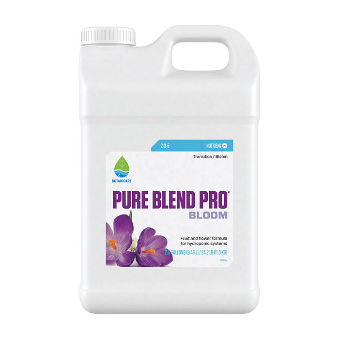 Botanicare Pure Blend Pro Bloom Hydroponic Formula, 2.5 Gallon ...