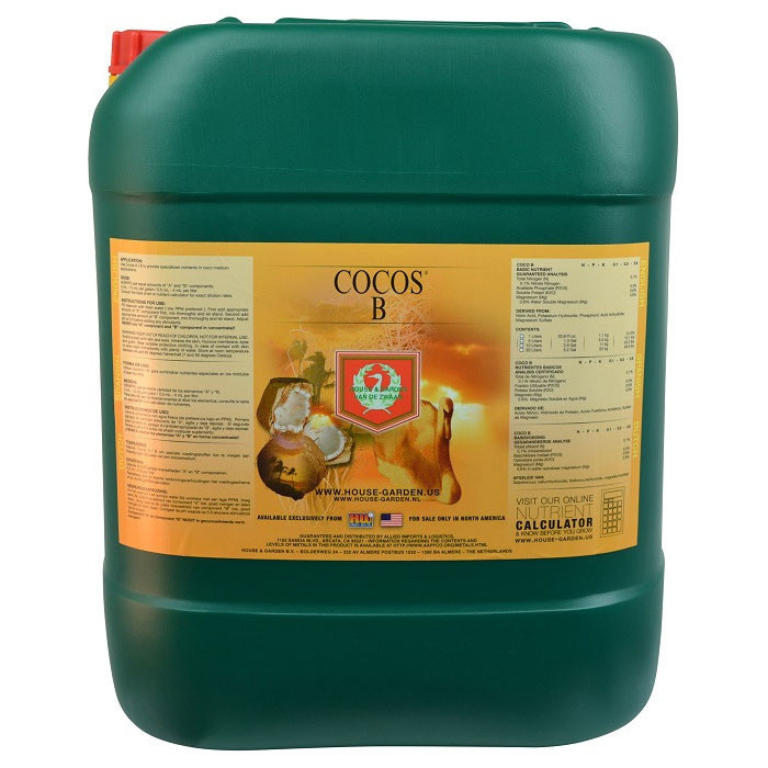 House And Garden Cocos B, 20 Liter Nutrients