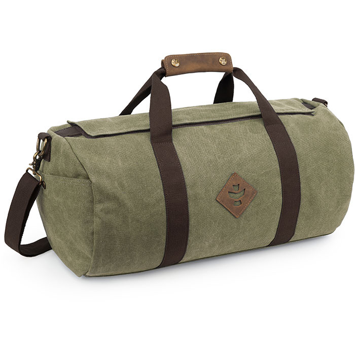 Revelry Supply The Overnighter Small Odor Absorbing Duffel, Sage Smell ...