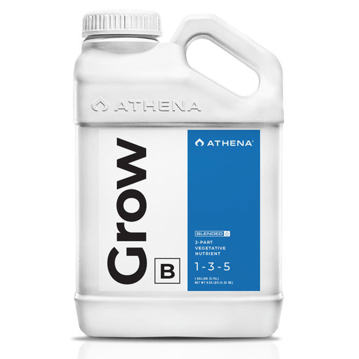 Athena Blended Grow B 1-3-5, 1 Gallon Growth Enhancer Plant Supplements ...