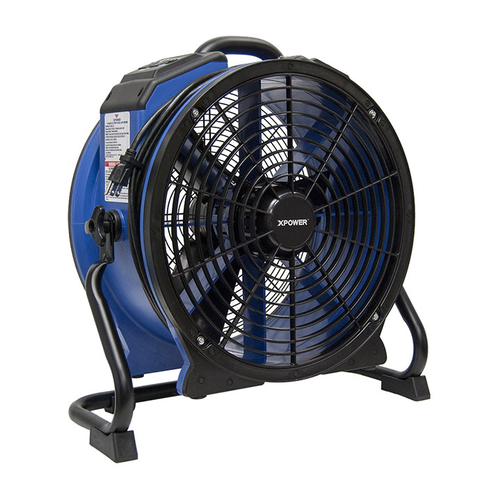 XPOWER X-48ATR Professional High Temperature Axial Fan, 1/3 HP, 3600 ...