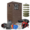 Covert 3' X 3' Deluxe Harvest Drying Package with Odor Control and Extraction Kit With Automated Ventilation Package
