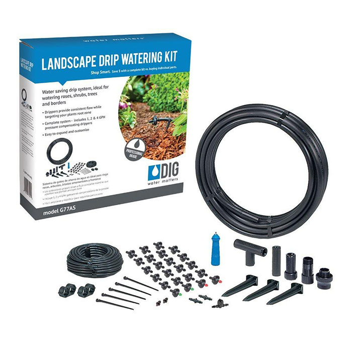 DIG G77AS Drip Irrigation Kit - Pack of 3 Drip Irrigation Kits Drip  Irrigation Garden Care