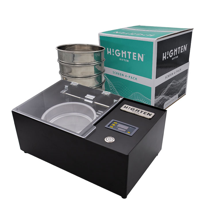 Highten Sifter & Screen Bundle Dry Sift Pollen Tumbler Machines Dry Sift  Screens & Tumblers Extraction Equipment Harvest