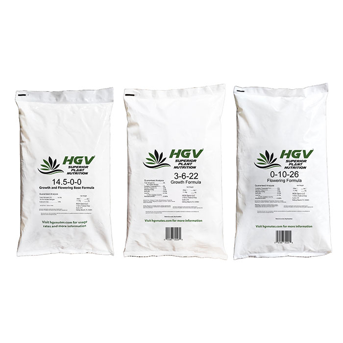 HGV Nutrients Complete Nutrient Package