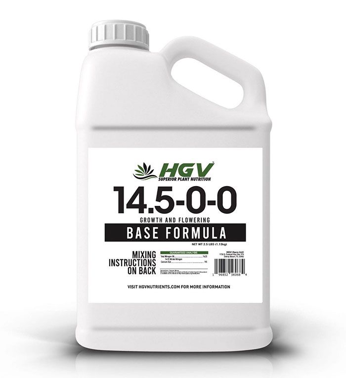 HGV Base Formula in a retail bottle